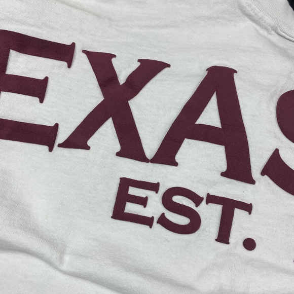 TEXAS A&M BANNER TEE IN WHITE, MEDIUM - Picture 8 of 8
